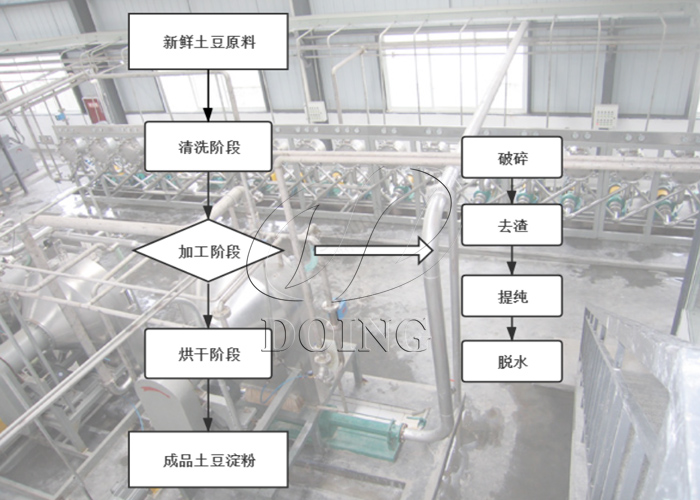 土豆淀粉生產(chǎn)加工設(shè)備